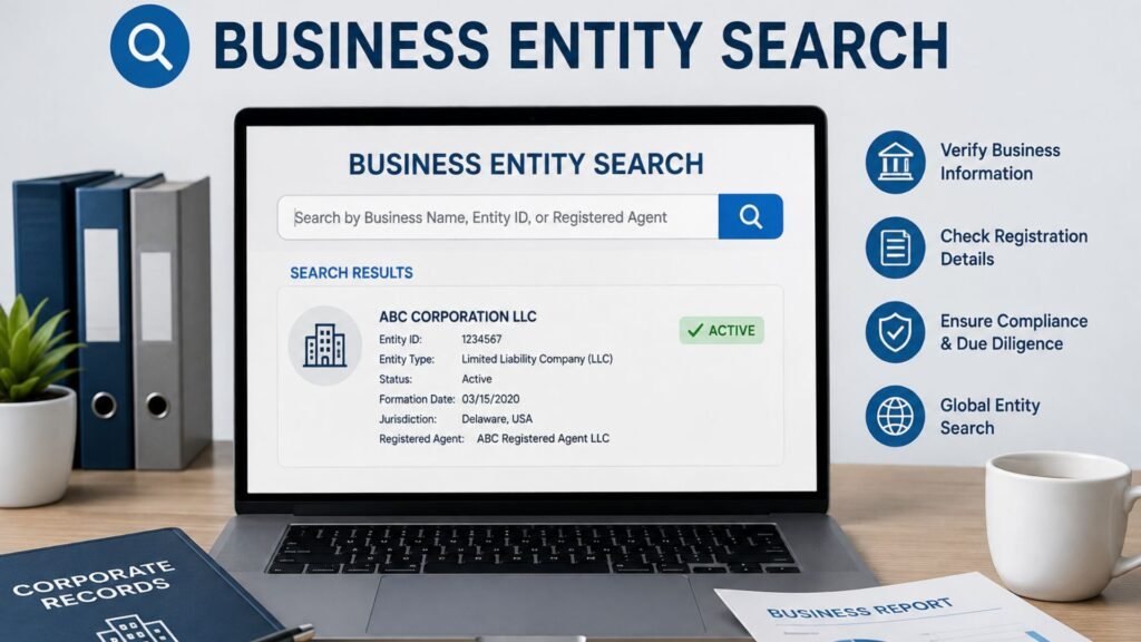 De business entity search: How to Verify Companies Before You Sign de business entity search