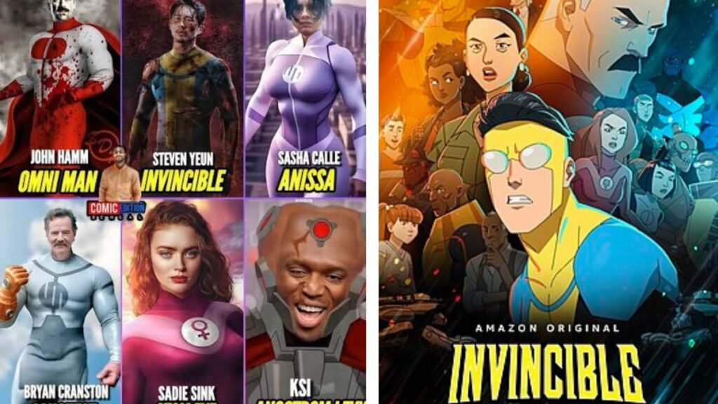 Invincible TV Series Cast: Voice Actors & Characters (2026) invincible tv series cast