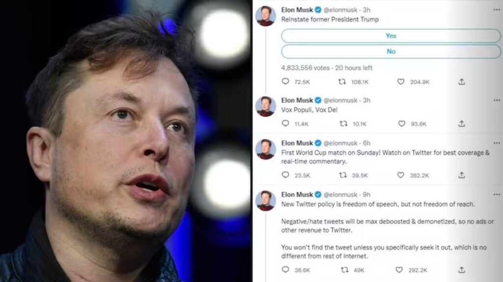 elon musk tweet about trump